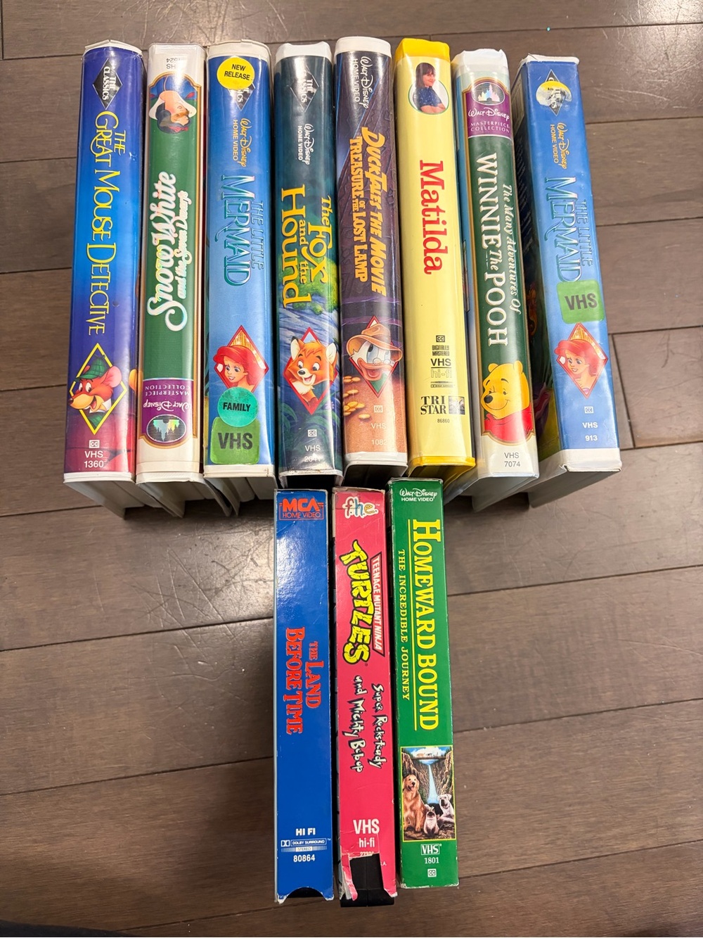 Assorted Classic VHS Movie Collection